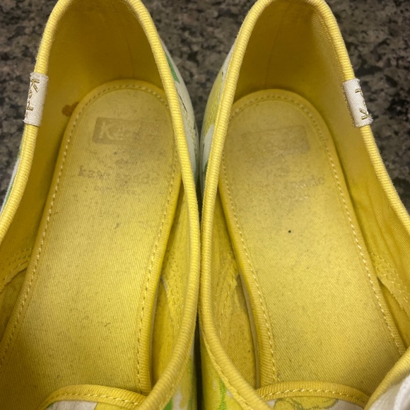 Kate Spade for Keds Lemon Print Pointed Toe Sneakers - Picture 10 of 11